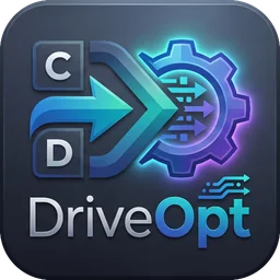 DriveOpt 실행 아이콘 이미지